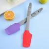 1PC Silicone Spatula Butter Cake Cream Scraper Blade Batter Brush Baking Tools Small Silica Gel Scraper Kitchen Baking Gadgets