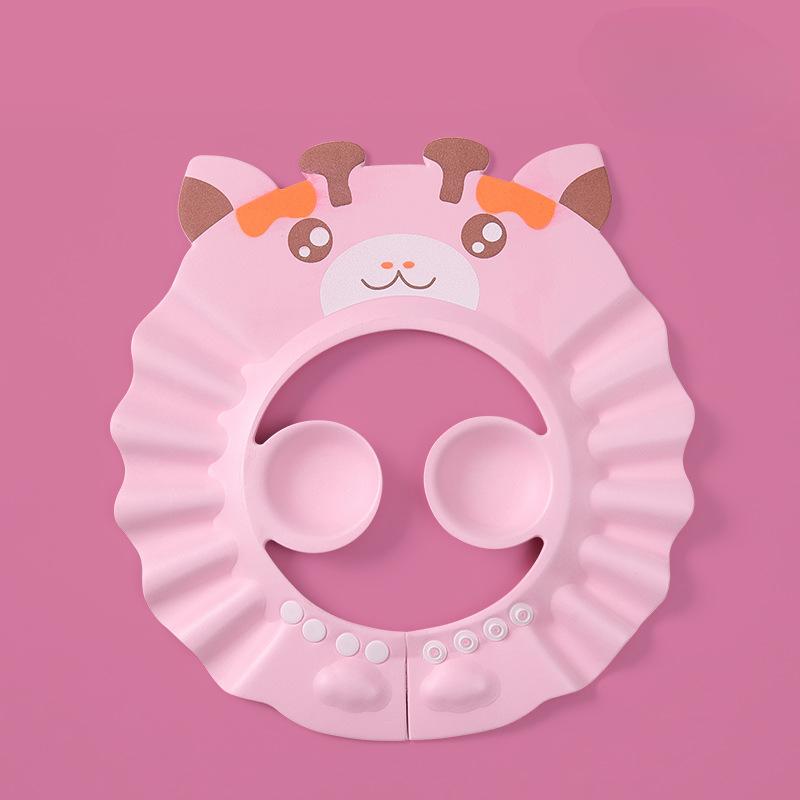 

Шампунь для мытья волос Magic Ear Care, регулируемая водонепроницаемая шапочка для шампуня для купания, шапочка для душа 30*28cm