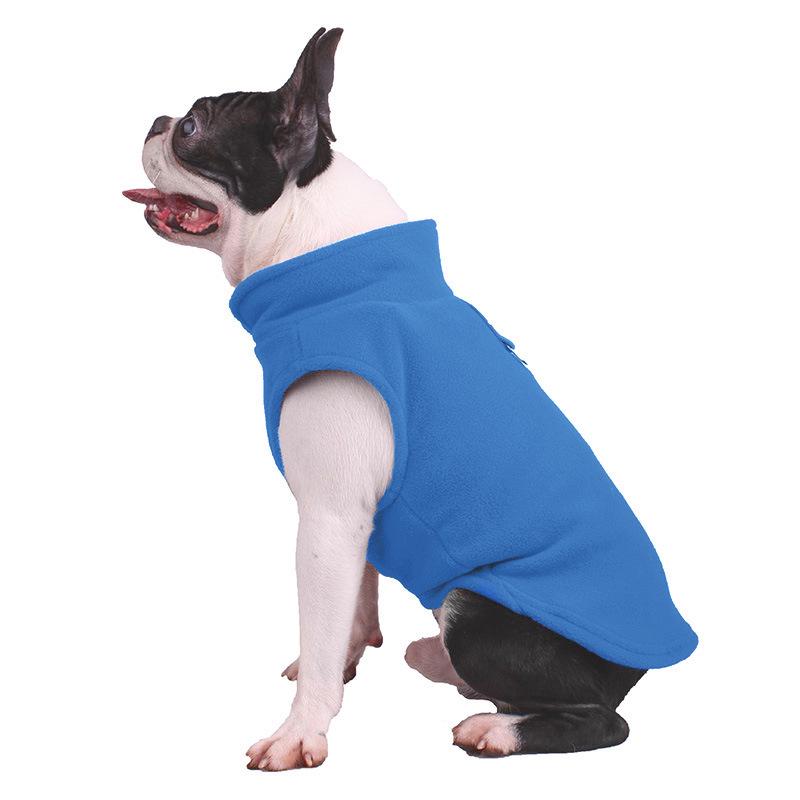 Winter French Bulldog Pet Sweater Pullover Warm Fleece Dog Clothes for Small Dogs Pug Sweatshirts Puppy Hoodie Mascotas Clothing
