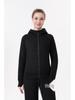 Women's Scuba Slim-fit Full Zip Fleece-lined Hooded Sweatshirt for Casual Sport & Yoga