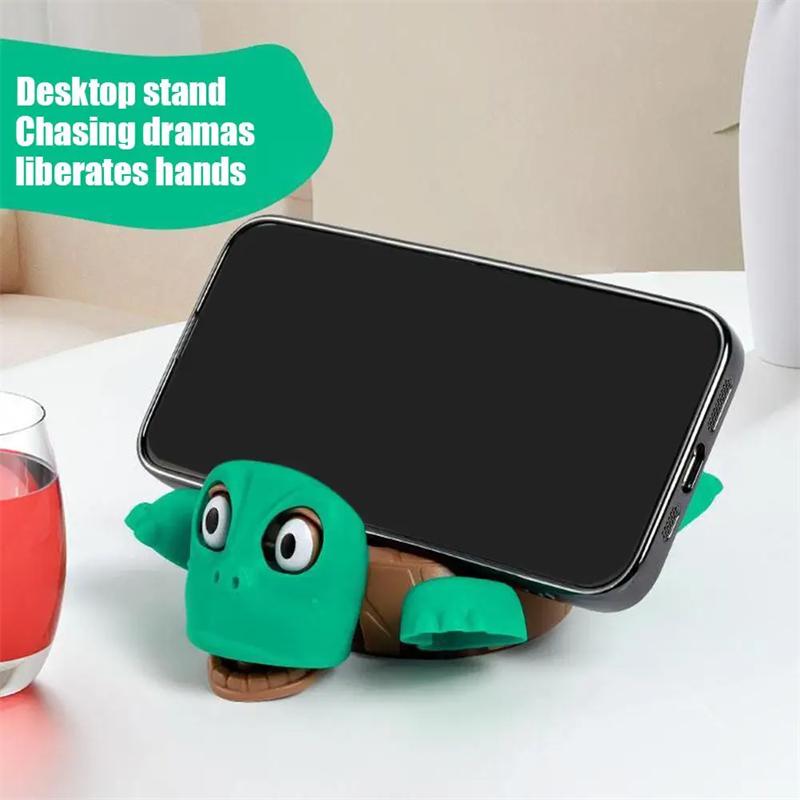 Cute Turtle Phone Holder With Creative Decoration And Fun Animal Phone Holder Suitable For All Phone