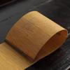 Waterproof Small Size Bamboo Weaving Tea Mat Heat Insulation Cup Mat Zen Style Print Tea Ceremony Accessories Chinese Style