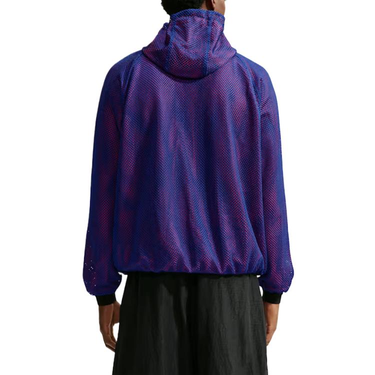 Nike Jackets Men's Old Royal/University Red/White Hooded Non Detachabl