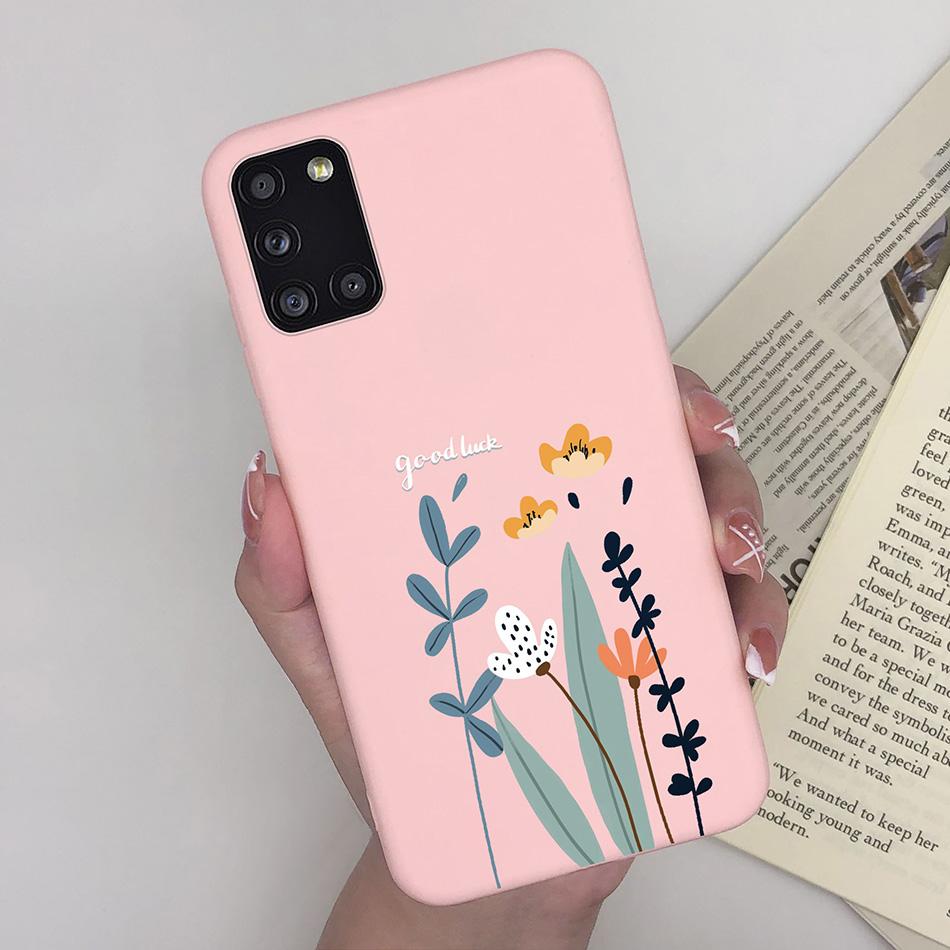 For Samsung Galaxy A31 Case For Samsung A31 A 31 SM-A315F 6.4 Phone Cover Soft Silicone Case For Coque Samsung A31 Phone Cases