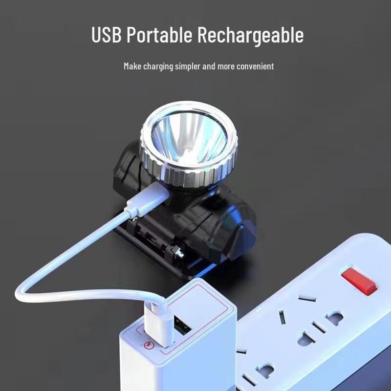 UOSU Rechargeable LED Fishing Headlamp
