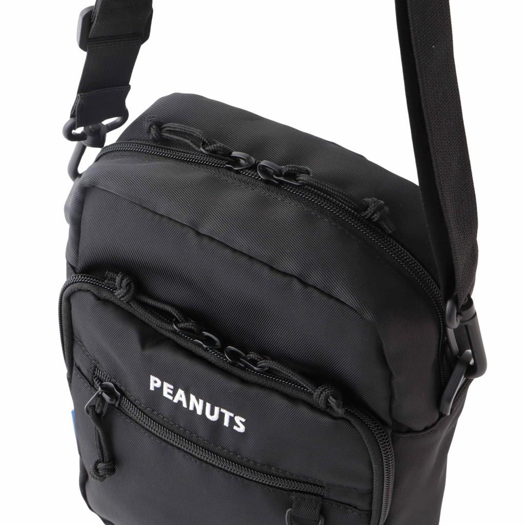 Mini-Umhängetasche PEANUTS Crossbody Casual BK [May Ocean] (Snoopy Zusammenarbeit/Vertikal) [62053 / Schulter]