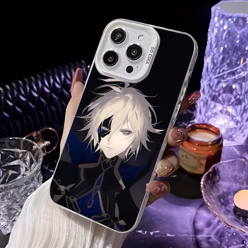 Game GI Dainsleif Phone Case for iPhone 17 16 15 14 13 12 11 X XR XS Air Pro Max Plus White Colorful Silver Cover