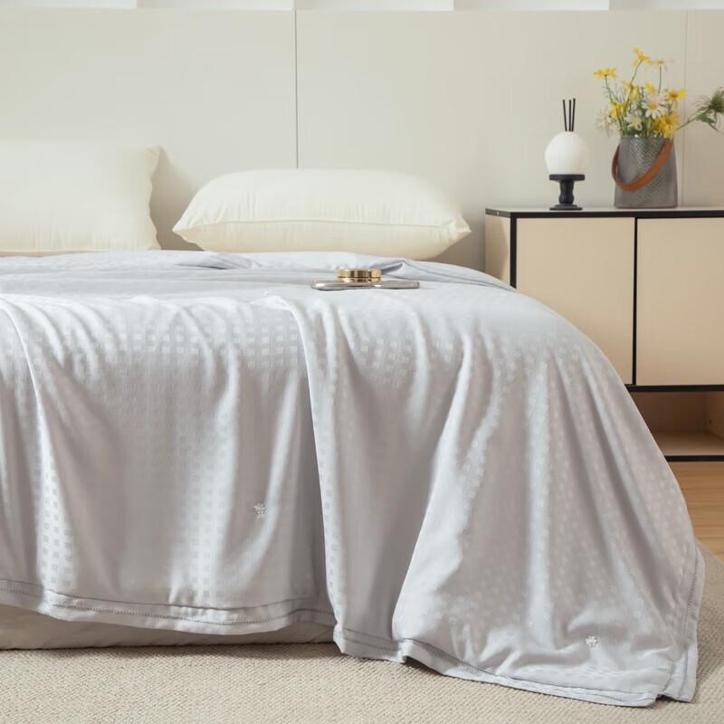 Muji Style Gilded Jacquard Silk Quilt