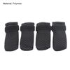 Yousheng 4 Pcs Cat Socks Anti-Scratch Anti Skid Protective Friendly To Skin 2 Sizes Elastic Soft Fabric Durable Non-Slip Cat Foot Cover Cat Supplies