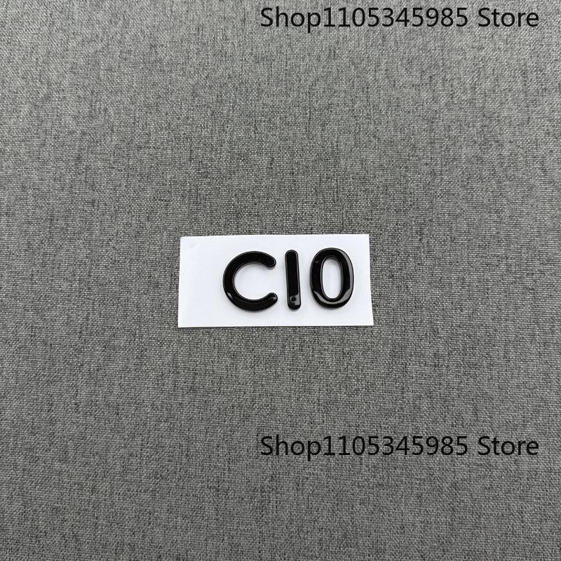 Glossy Silver/Black Logo LEAPMOTOR Emblem Letters Stiker Car Front Trunk Badge For LP C16 C10 C11 C01 B10 LAFA5 T03 Accessories