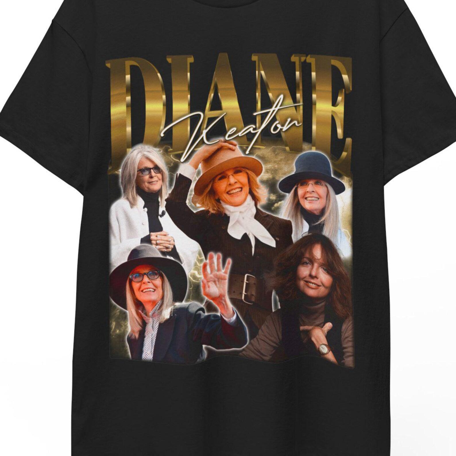 Diane Keaton Tshirt, Diane Keaton Retro Shirt, Diane Keaton Fan Gift, Diane Keaton Tribute Tee, Diane Keaton Vintage Tshirt, Diane Keaton S