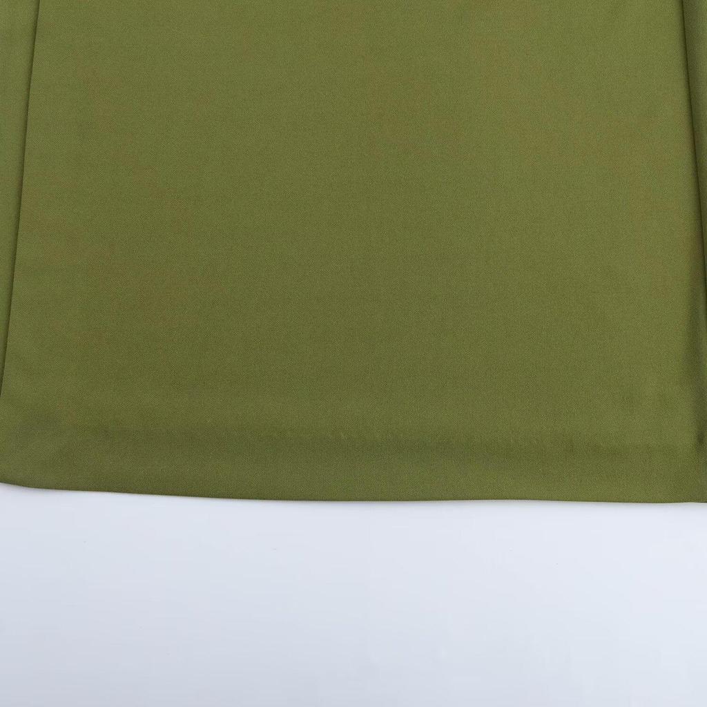 Rochie Midi Plisată de Vară 2025 pentru Femei, Stil European & American, cu Bretele Spaghetti, Fără Mâneci