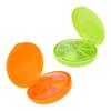 Seven Grids Rotating Pills Box Round 7 Compartments Pills Organizer for Home Travel