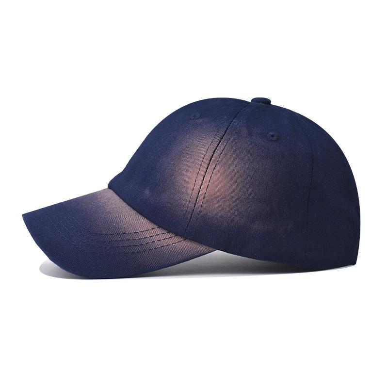 Denim-Baseballcaps für Damen und Herren sind gesäubert, fühlen sich super an, sind hochwertige Schirmmützen, schlichte Caps.
