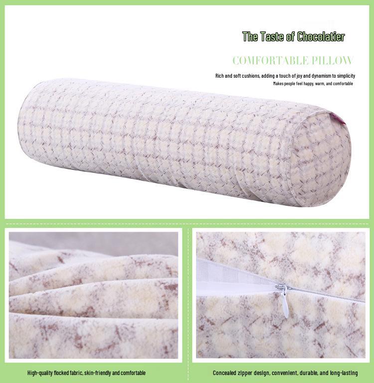 

Длинная цилиндрическая подушка-поддержка для шеи и подушка-валик для кровати или дивана 15x40cm