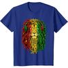 Rasta Reggae Löwe Sonnenbrille Kunst Geschenk für Rastafari T-Shirt