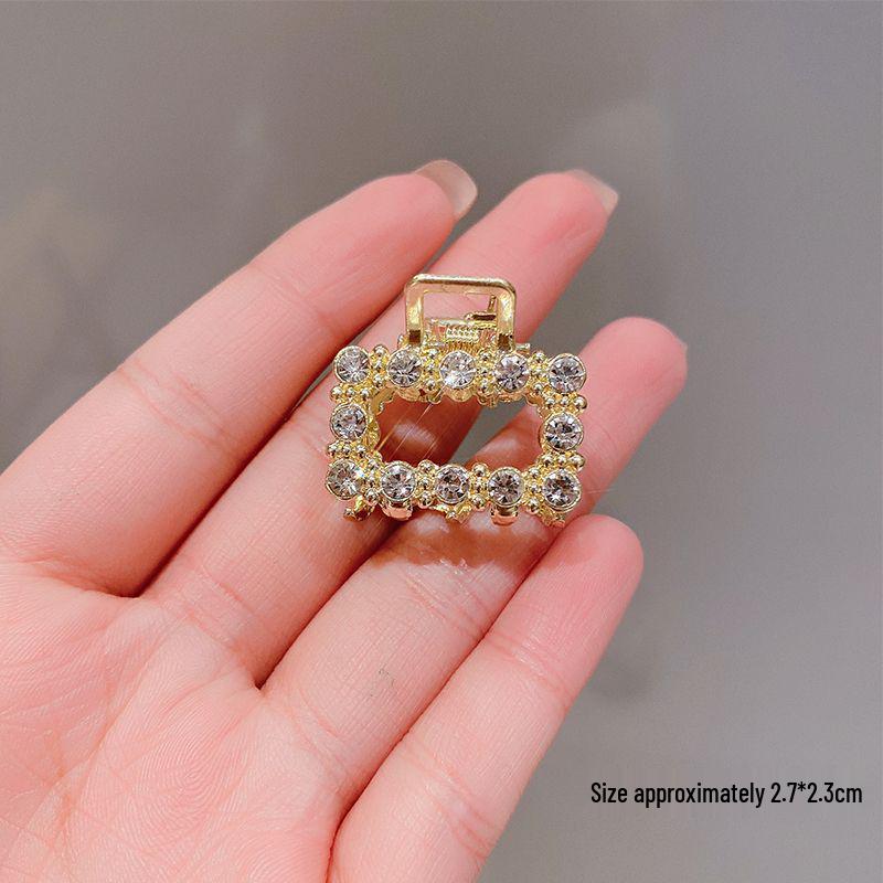 2024 Exquisite Small Claw Hair Clip for Women - Half Up, Side Bang, Fringe Styling