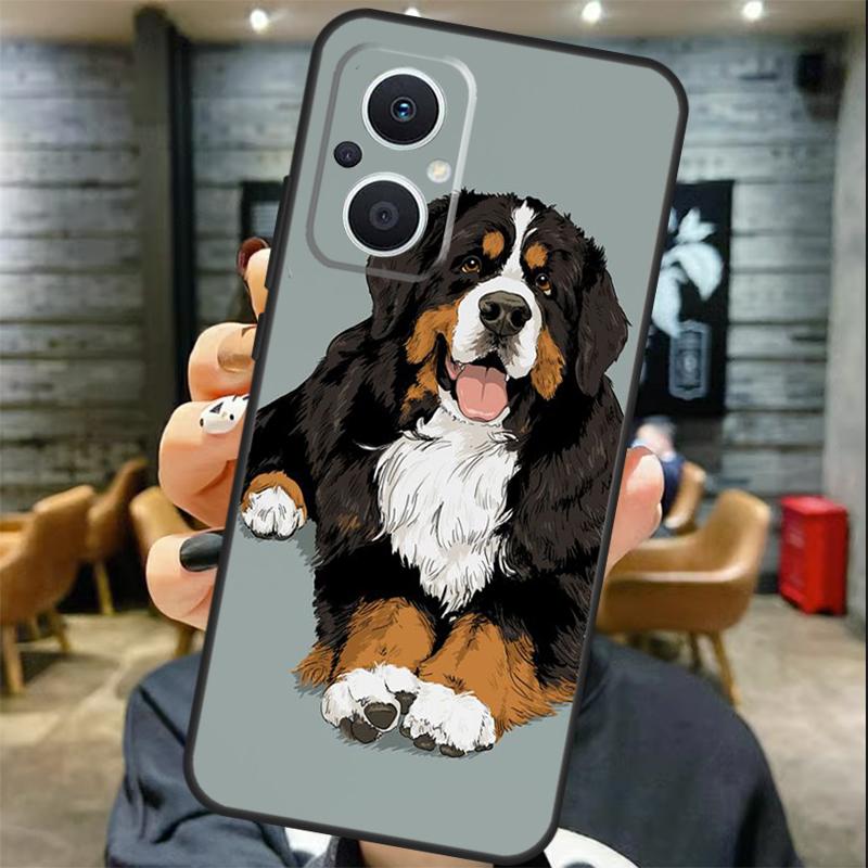 Bernese Mountain Dog Case For OPPO Reno 13 F 12 F 11F 8T 7 8 10 11 Pro OPPO Find X8 Pro X6 X3 X5 Lite Cover Coque