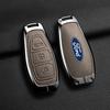 Nouvel alliage 3 boutons Nouvelle coque de clé de voiture Coque Porte-clés Pour Ford Fiesta Focus Mondeo Kuga Escape C-Max /Grand C-Max Ecosport C-Max