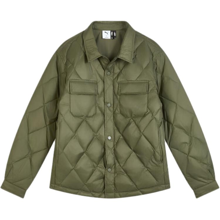 Puma Winterized Collared Water-Resistant Warm Long Sleeve Down Jacket Men Jackets 635761-81