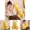 Cute Cheese Bear Plush Toy Stuffed Animal Teddy Bear Doll For Kids Adorable Gift For Girls