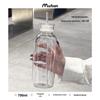UOSO Large Capacity Graduated Glass Straw Cup