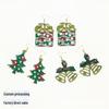 Festive Cross-Border Hollow Leather & Wooden Earrings