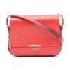 Used Grace Shoulder Bag Leather Red Bordeaux Used Women