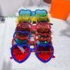 Colorful Butterfly Sunglasses for Women and Kids - Fashionable Handmade Party Glasses