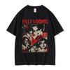 90s Vintage Horror Movie Scream Tshirts Billy Loomis We All Go A Little Mad Billy T Shirts Men Fashion Retro Oversized Tshirt