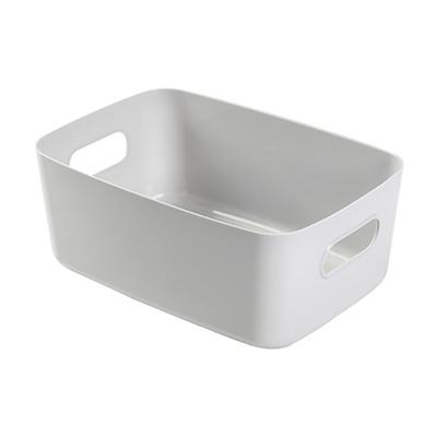 Desktop Storage Basket PP Cosmetic Storages Box Desktops Sundries Organizer with Handle for