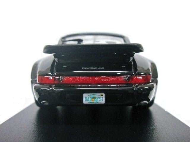 European Exclusive Scale Porsche 911 Turbo 1990 964 Model 1/43 (Black)