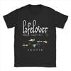 Maglietta Lifelover Erotik da uomo, 100% cotone, vintage, scollo rotondo, maniche corte, taglia 4XL 5XL