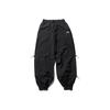 Li Ning AW20 Paris Fashion Week Series Solid Color Elastic Drawstring Casual Sports Pants Men Pants Black AYKP639-2