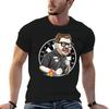 Karikatur James Wade, von Darts Attack T-Shirt Übergröße Sommer Freizeit-T-Shirt