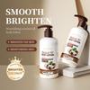Aceite de Coco Loción Corporal Nutritiva Mejora la Opacidad Rugosidad Encantador Aroma Hidratante Blanqueadora Crema Corporal Cuidado de la Piel