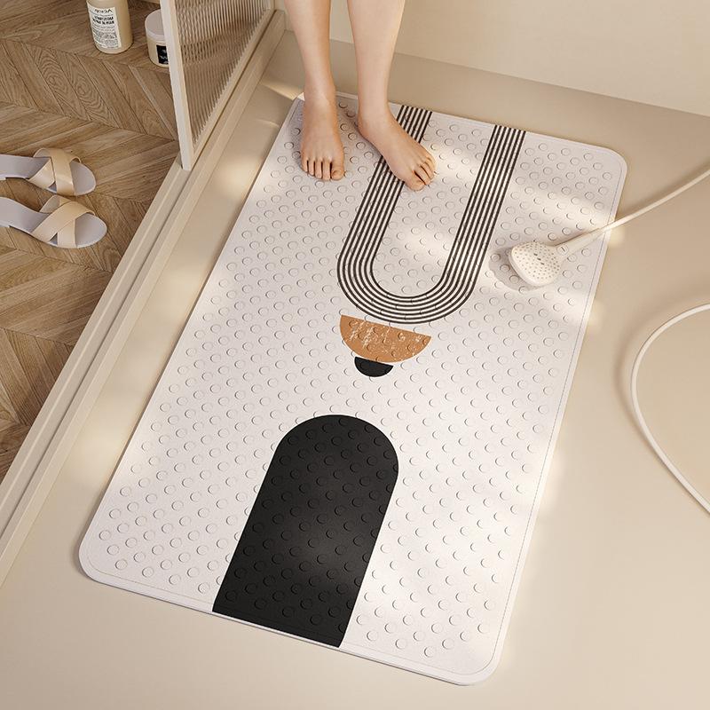

Геометричний графічний килимок для підлоги з присосками проти ковзання для дітей, літніх людей, вагітних жінок, для ванної кімнати, купання, килимок для підлоги з присосками проти падіння 40*70cm