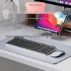 Multi-Device Wireless Keyboard & Mouse: Seamlessly Connect To Laptops, Desktops, Tablets, and Phones with Three-mode and Dual-mode Compatibility.