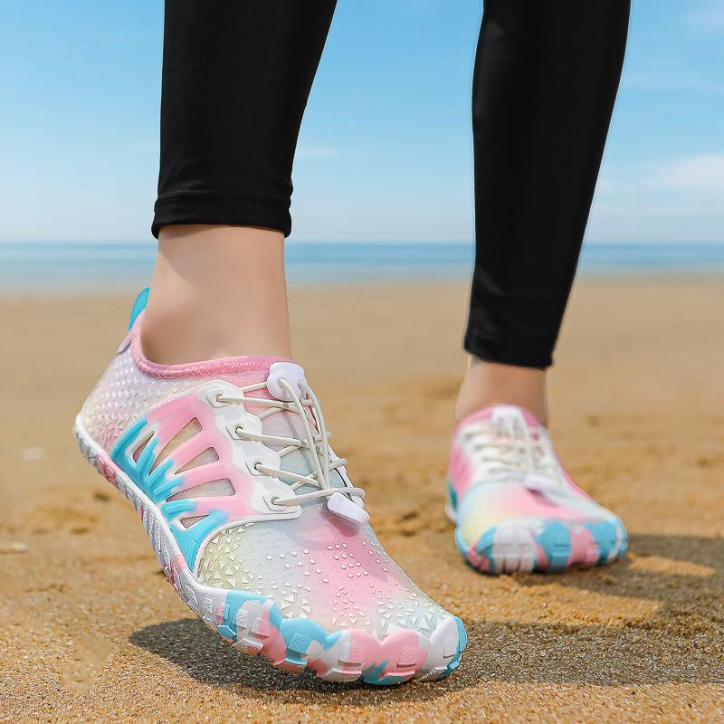Wading Shoes Adult Water Sports Shoes Sea Pool Swimming Aqua Shoes Quick Dry Beach Wading Sneakers for Surfing Fishing Boating