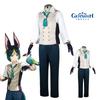 Tighnari Impact Genshin Linkage Cosplay Costume Halloween Party Outfit Fans Gift