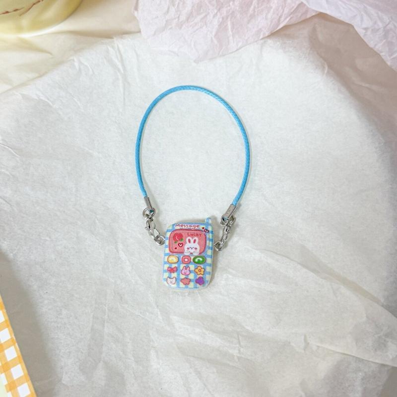 Puppe Mini Anhänger Modell Cartoon Niedlich Klein Mini Handy Ornament für 15-17cm Labubu Cartoon Anhänger Süßes Paar Geschenk