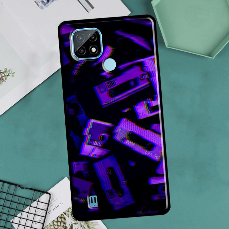 Purple Aesthetic For OnePlus 10 9 Pro 8T 9R 10R Nord2 Case For Realme 8 Pro 9 GT Neo 3 2 Master 8i 9i Cover