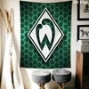 Werder logo Wall Hanging Printed Fabric Blanket Decorative Tapestries for Bedroom Living Room Home Decor