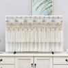 TV Dust Cover Lace TV Curtain Cover Does Not Need To Be Removed When Turning on Home Decoration LCD TV Protective Towel