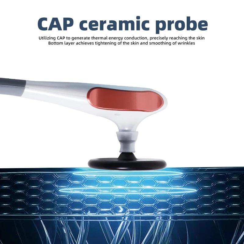 Portable 448KHZ RF Tecar Therapy Machine - RET & CET Diathermy, Body Slimming, Pain Relief, Skin Tightening, INDIBA Deep Care