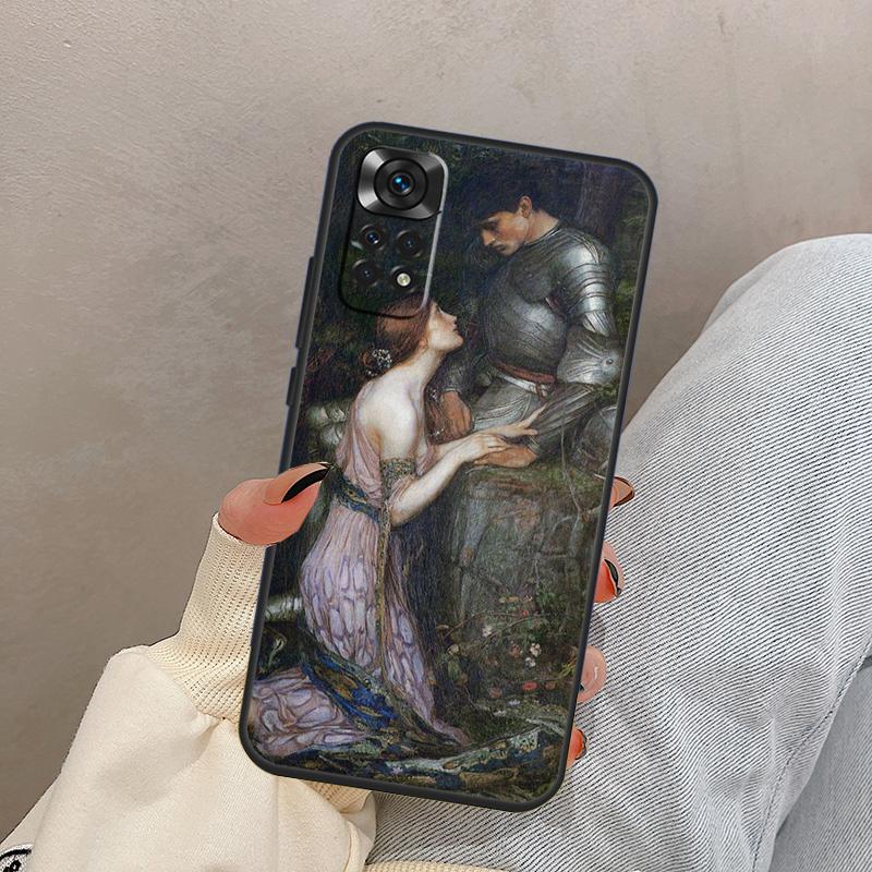John William Waterhouse Case For Xiaomi Redmi Note 12 11 8 9 10 Pro 11S 10S 9S Redmi 12C 10C 9A 9C 9T Back Cover