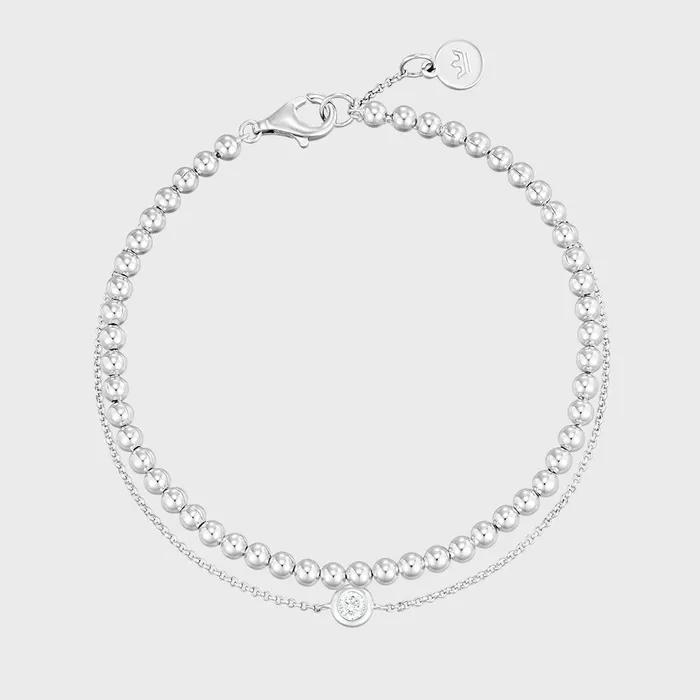 UNIS Ball Chain Bracelet (JJUNBQ4BS505SW7S0)