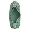 Coach Jonie 15 Removable Adjustable Shoulder Strap Zipper Closure Leather Crescent Bag Mini Women Handbags Sea-Blue CR508-LHAQM