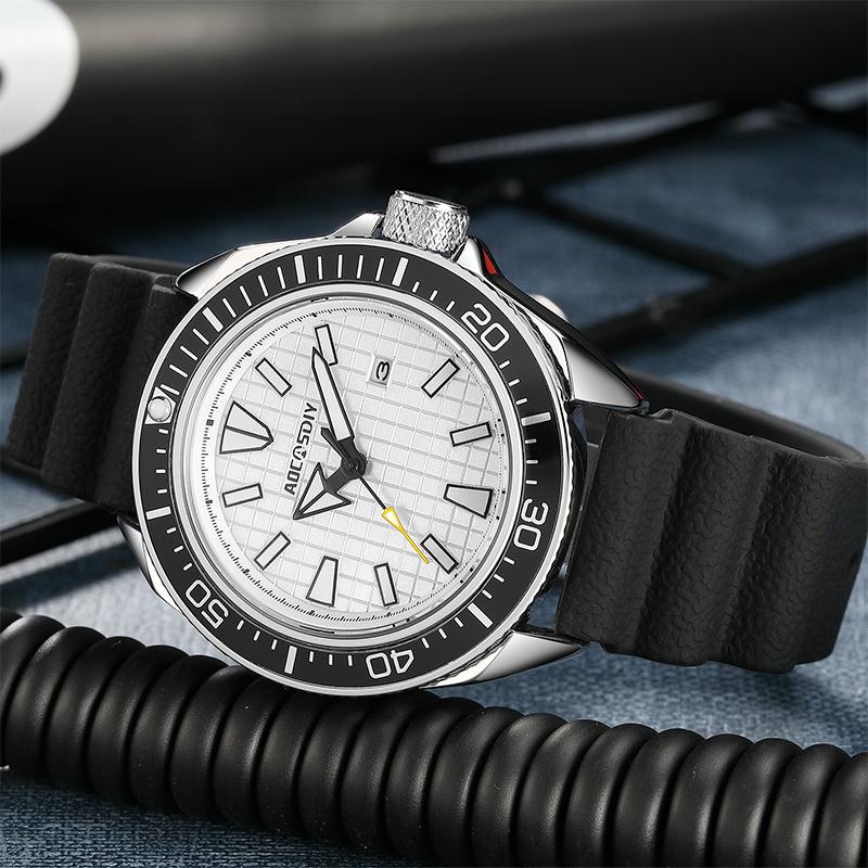 AOCASDIY Casual Men Watch High Quality Watch for Men Luxury Waterproof Luminous Chronograph Man Wristwatch Quartz Men's Watches