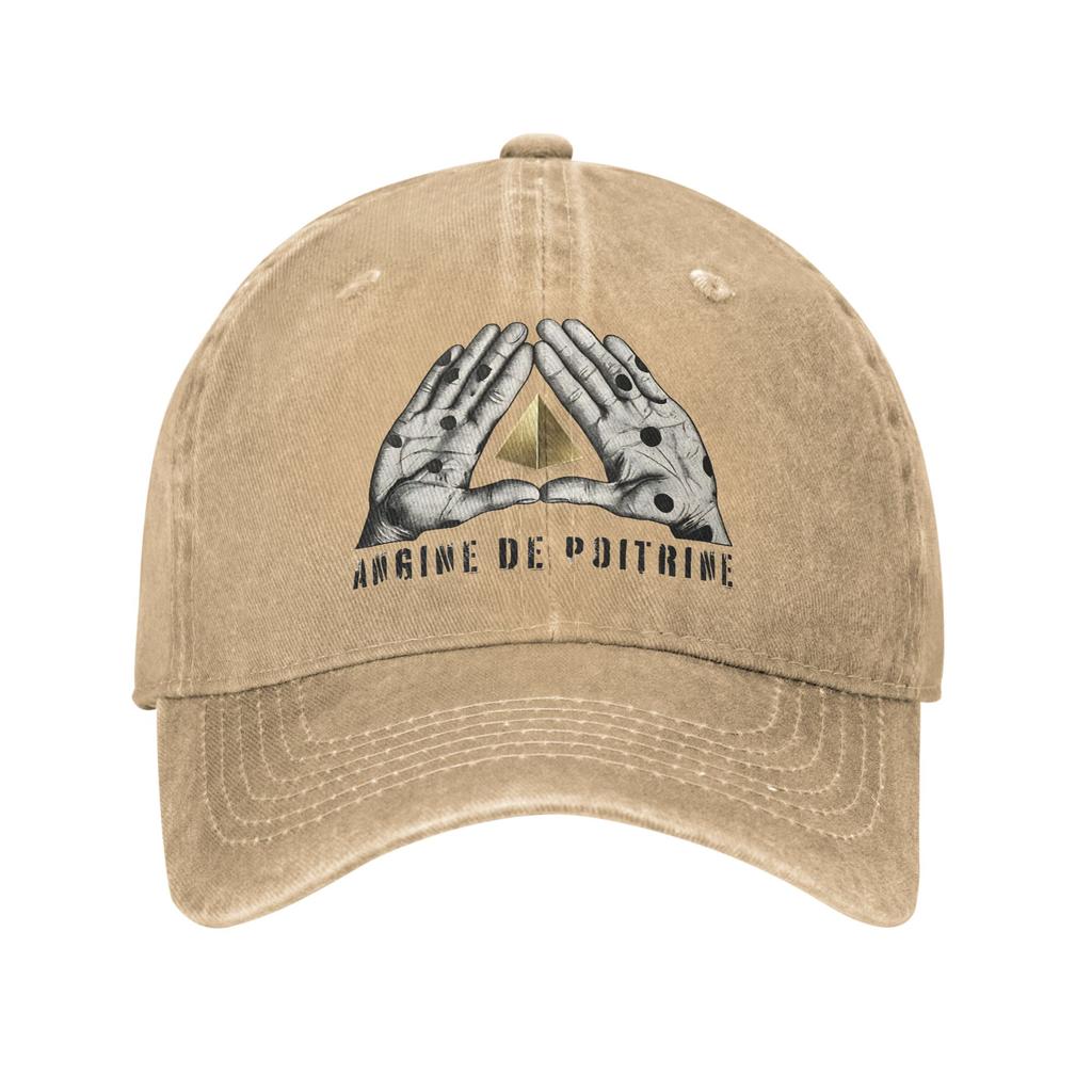 Angine De Poitrine Band Trucker Hats Outfit For Unisex Women Baseball Caps  Fashion Wear Sun Caps Adjustable